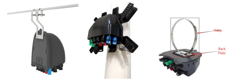 Installation of pre-connect box Installation of pre-connect box