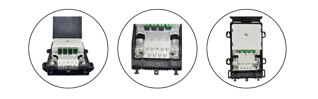 fiber closure internal structure