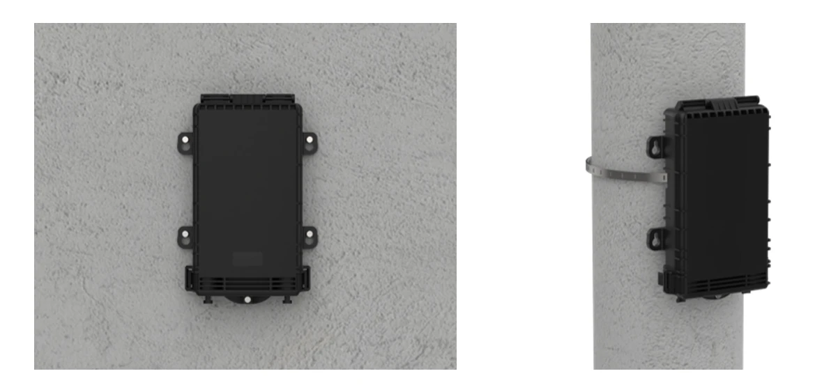 GEL SPLICE CLOSURE MOUNTING