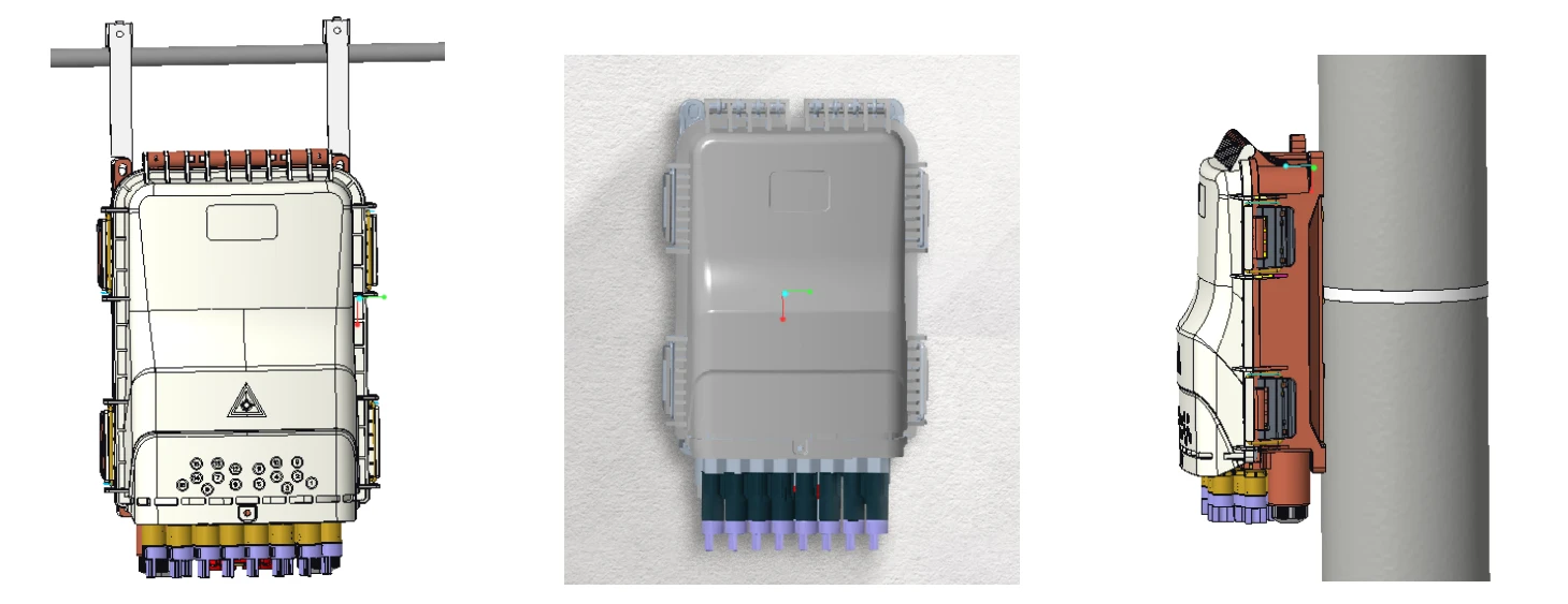 fiber sealed closure application fiber sealed closure application