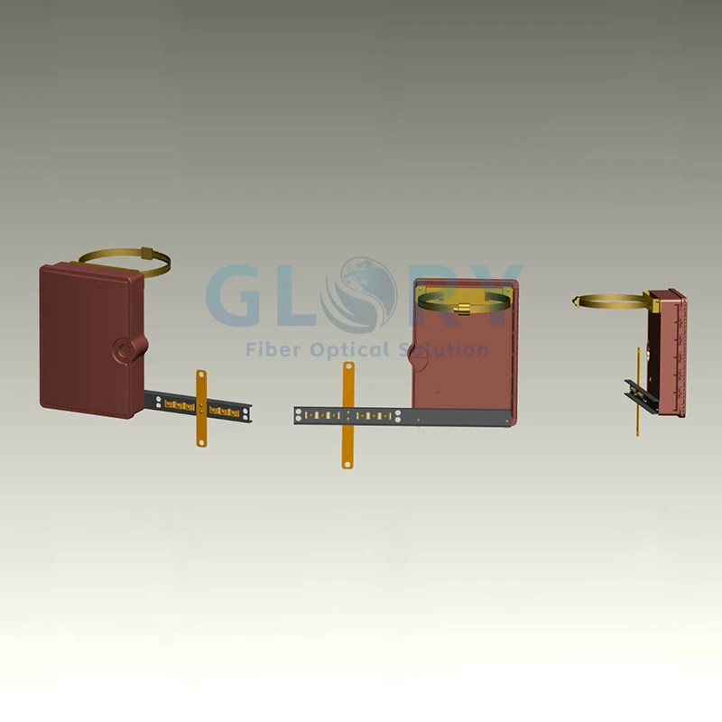 Fiber Optic Wall Mount Termination Box pole Fiber Optic Wall Mount Termination Box pole