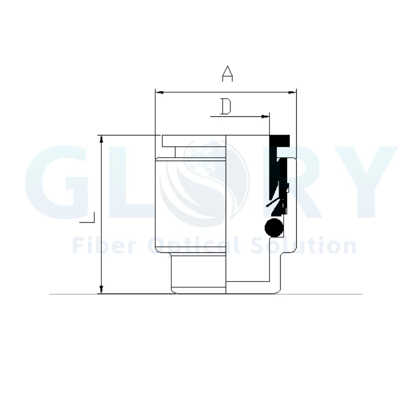 (HDPE) Micro Duct End Cap Structure (HDPE) Micro Duct End Cap Structure