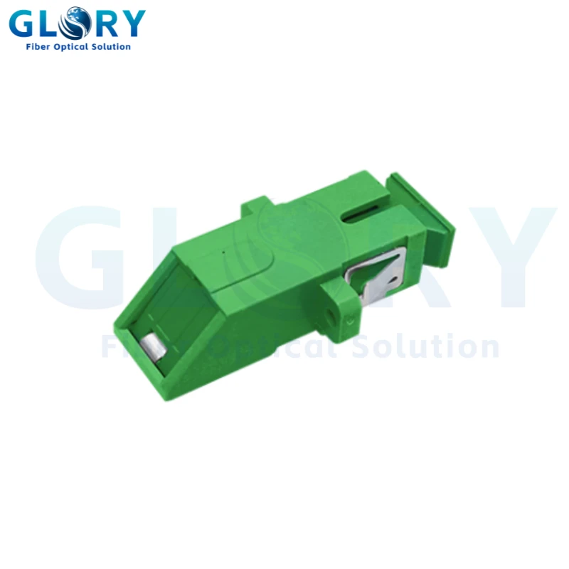 SC APC SX Inner Shutter Avoid Laser Adapter With Flange