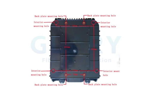 GL-A6-16P Fiber Optic Terminal Closure Installation Diagram